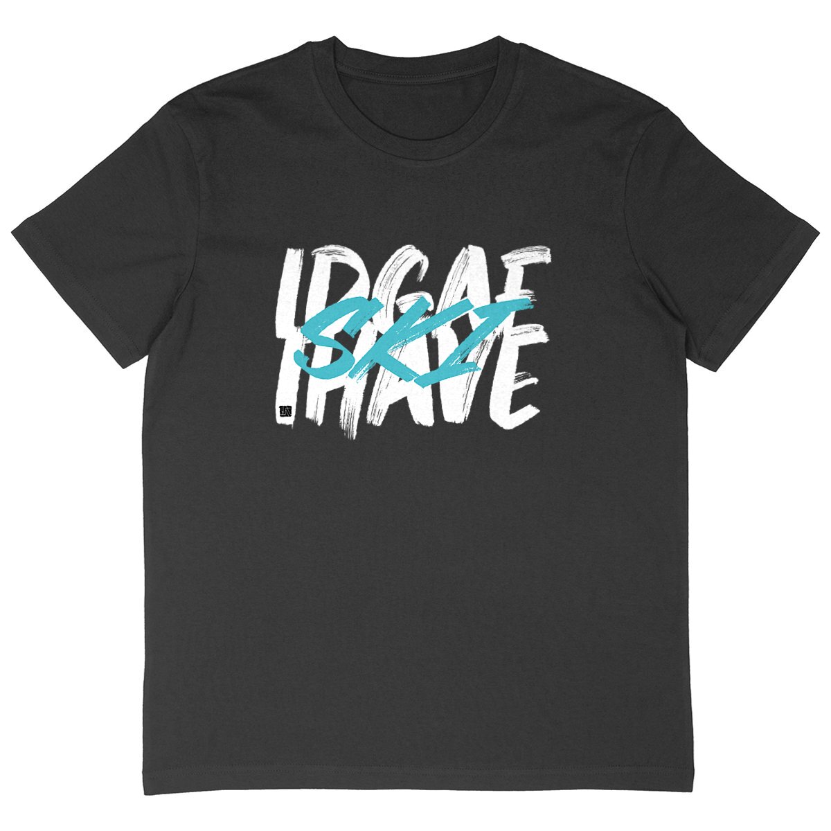 T-shirt Homme Oversized - IDGAF - Ski